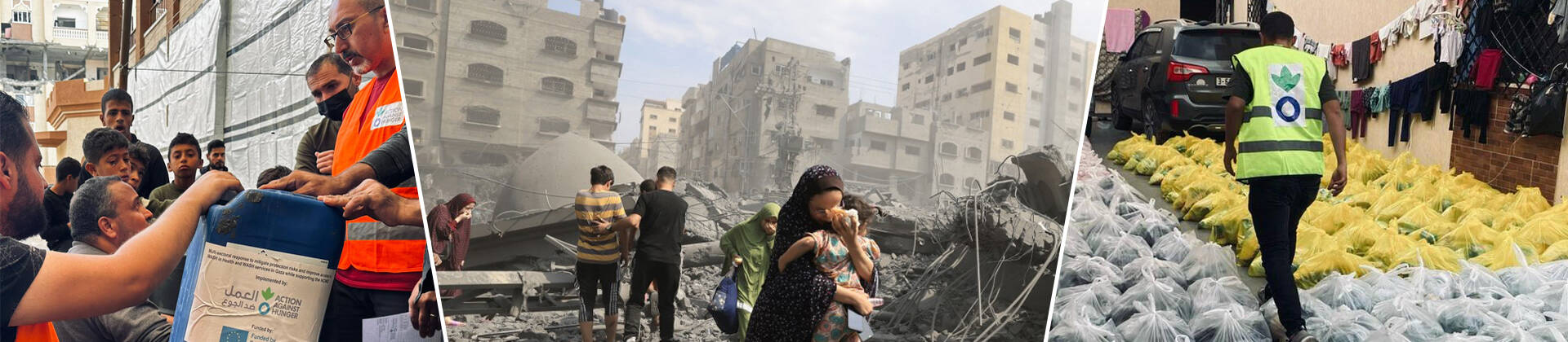 Unsere Nothilfe für die Menschen in Gaza