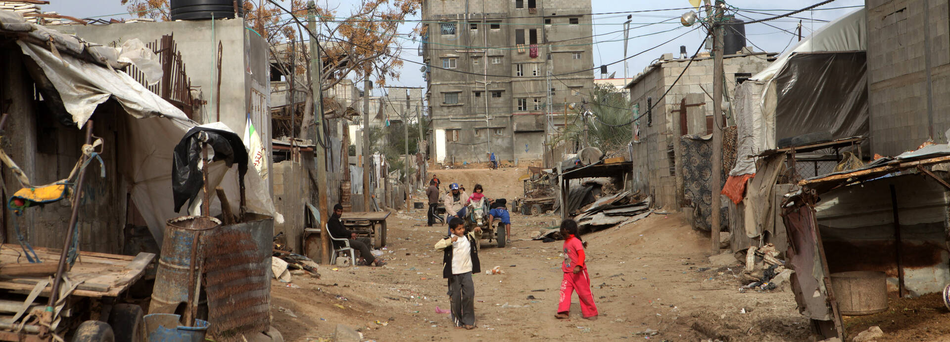Im Jahr 2013 spielten Kinder in den Straßen von Gaza – heute liegen überall nur noch Trümmer.