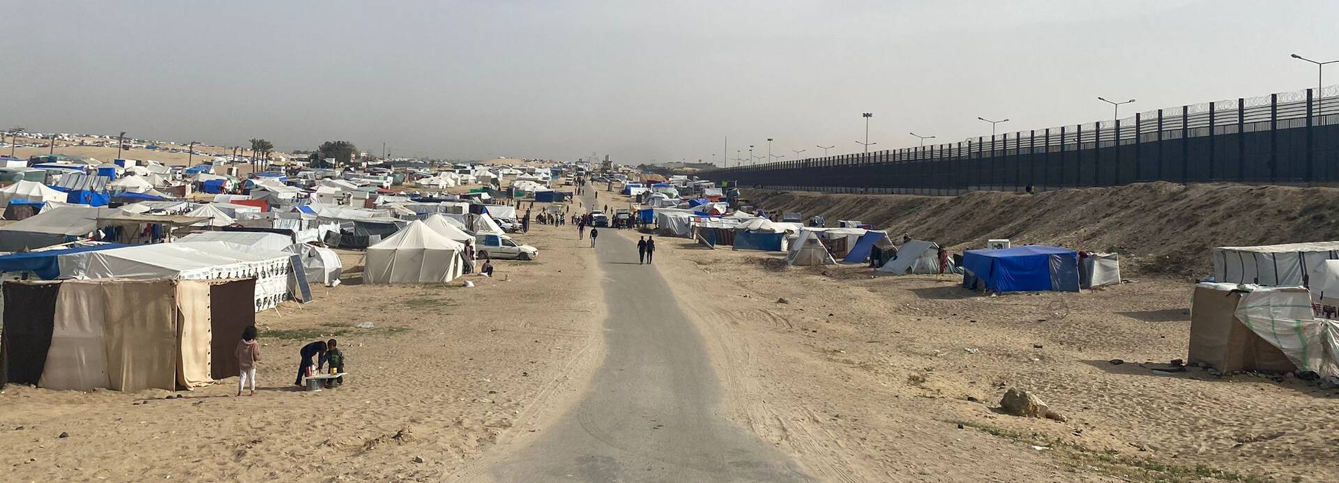 Ein Lager im Süden des Gazastreifens: In Rafah wird nun zur Evakuierung aufgerufen. Doch kein Ort in Gaza ist sicher.
