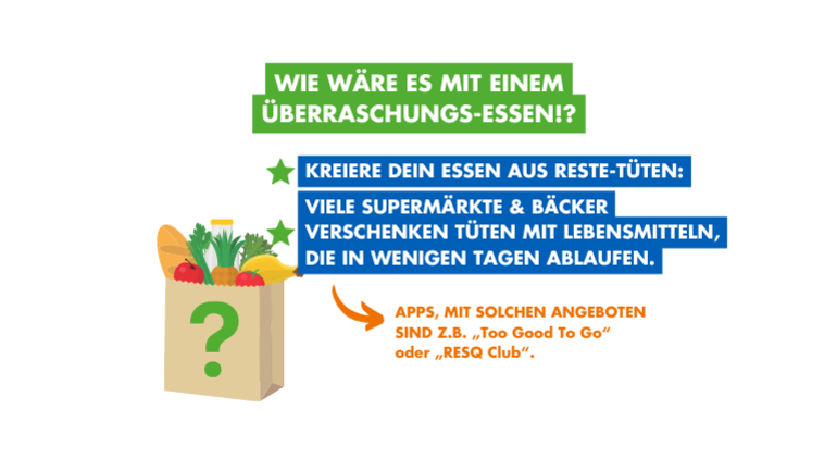 5 Tipps gegen Lebensmittelverschwendung