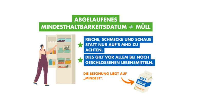 5 Tipps gegen Lebensmittelverschwendung