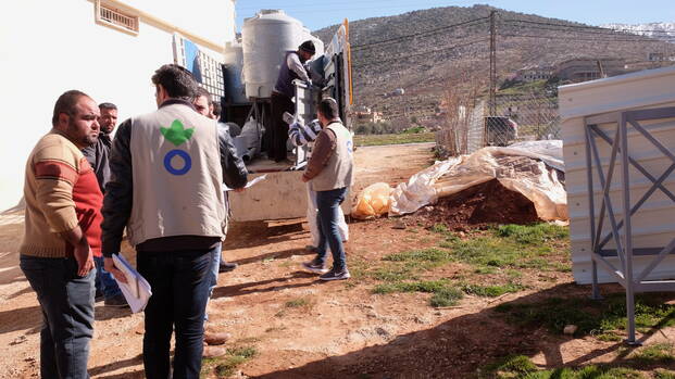 Aktion gegen den Hunger im Libanon