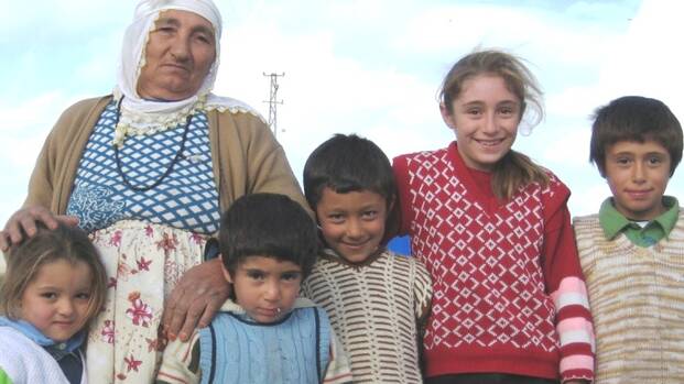 Familie in der Türkei